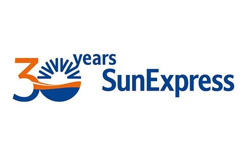 30 Years Sun Express Logo