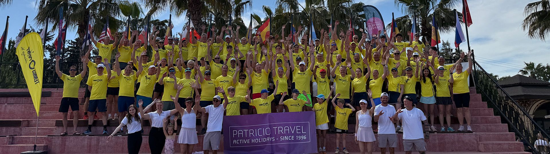 Tennis-Point family & friends LK-Camp Gruppenbild Banner