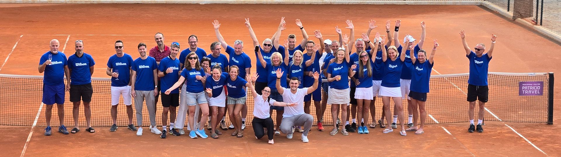 Gruppenfoto Banner, Kalimera Kriti Open 2025