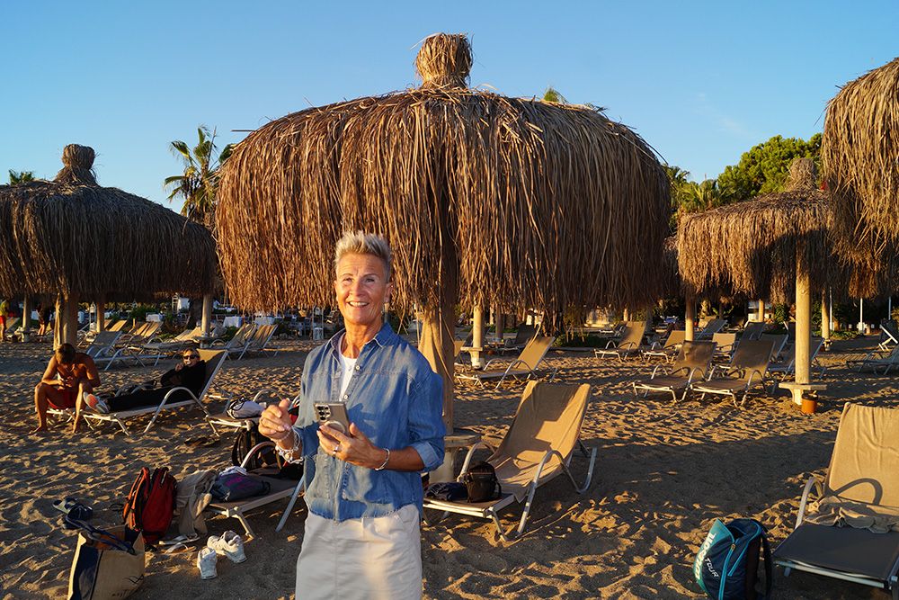 DSC03146 Teilnehmer am Strand, PCT LK-Camp
