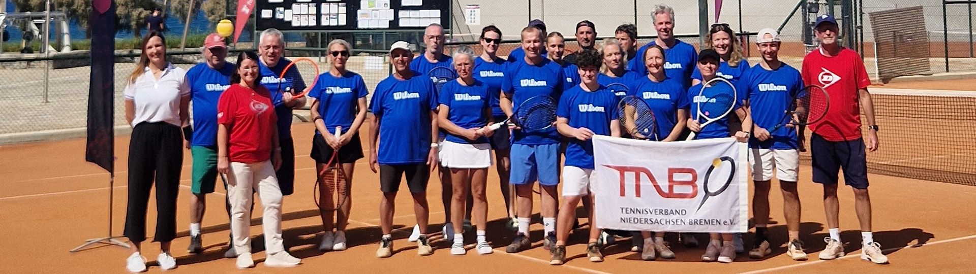 Gruppenbild Banner, TNB LK-Camp